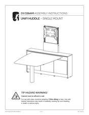 Salamander Designs UNIFI HUDDLE D1/338AM1 Assembly Instructions Manual
