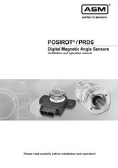ASM PRDS3 Installation And Operation Manual