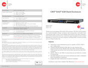 Cru RAX 3QR Series Manual
