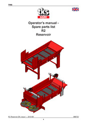 TKS R2 Operator's Manual And Spare Parts List
