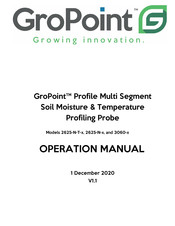 RIOT GroPoint Profile 2625-N Series Operation Manual