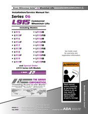 Braun Millennium 06 Series Installation & Service Manual
