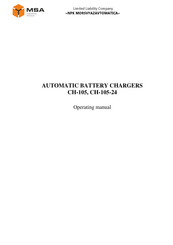 MSA CH-105-24 Operating Manual