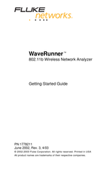 Fluke WaveRunner Getting Started Manual