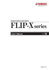Yamaha FLIP-X Series User Manual