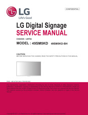 Lg 49SM5KD Service Manual
