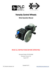 PLC Electronic Solutions Veracity Control Wheels Operation Manual