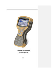 Gis T210 Quick Start Manual