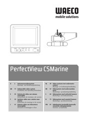 Waeco PerfectView CSMarine Installation And Operating Instructions Manual