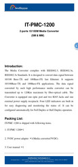 Intellisystem IT-PMC-1200 Manual
