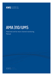 KWS AMA310/UMS Manual