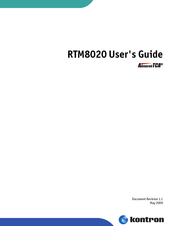 Kontron AdvancedTCA RTM8020 User Manual