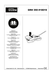 GÜDE 18019 Translation Of Original Operating Instructions