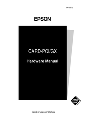 Epson CARD-GX Hardware Manual