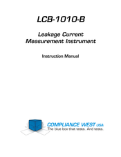 Compliance West LCB-1010-B Instruction Manual