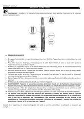 CAPTELEC B 0886 Instruction Manual