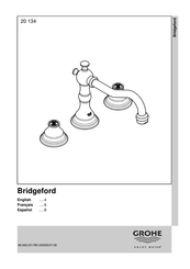 Grohe Bridgeford 20 134 Quick Start Manual