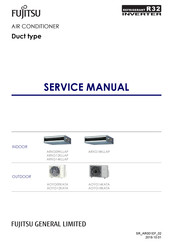 Fujitsu ARXG18KLLAP Service Manual