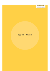 Rainbow RCC 100 Manual