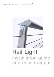 Martin Architectural Rail Light Installation Manual And User's Manual
