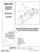Agri-Fab 45-0358 Owner's Manual