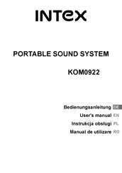 Intex KOM0922 User Manual