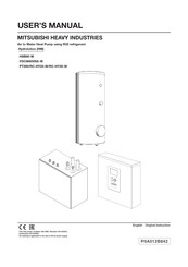 Mitsubishi Heavy Industries PT300/RC-HY20-W User Manual