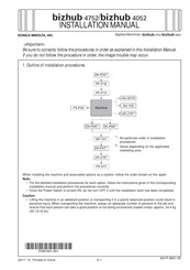 Konica Minolta Bizhub 4752 Manuals Manualslib