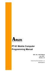 Argox PT-61 Programming Manual