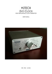 M2TECH Evo Clock User Manual