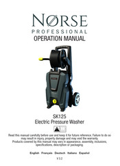 Norse professional SK125 Manuals 