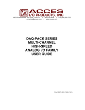 Acces I/O products DPK-AIO12-16E User Manual