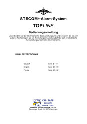 Stecom TOPLINE Operating Instructions Manual