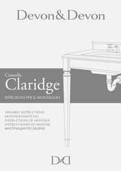 Devon & Devon Claridge Assembly Instructions Manual