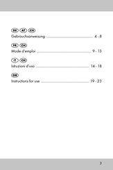 DELTA-SPORT 271998 Instructions For Use Manual
