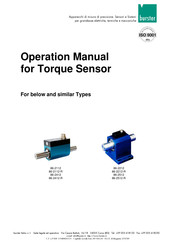 Burster 86-2512 Operation Manual