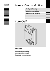Lenze EMF2192IB Mounting Instructions