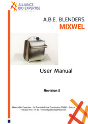 Alliance Bio Expertise MIXWEL User Manual