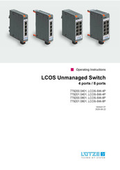 Lütze LCOS-SW-8P Operating Instructions Manual