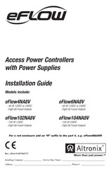 Altronix eFlow6NA8V Installation Manual