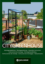 Juliana CITY GREENHOUSE Assembly Instruction Manual