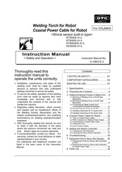 Daihen OTC RTW5000L Instruction Manual