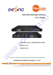 Dexing Fiber Labs NDS3542D User Manual