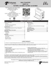 McDonald's 9210859 Manual