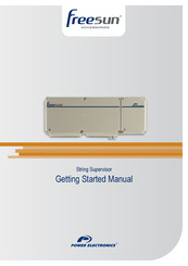 Power Electronics Freesun String Supervisor SFS08 Getting Started Manual