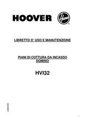 Hoover HVI32 Use And Maintenance Manual
