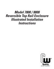 Contractors Wardrobe 8800 Illustrated Installation Instructions
