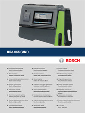 Bosch BEA 065 (UNI) Original Instructions Manual