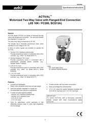 Azbil IVY51XXJ0015 Specifications & Instructions
