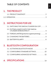 Omega Cylinder Manual